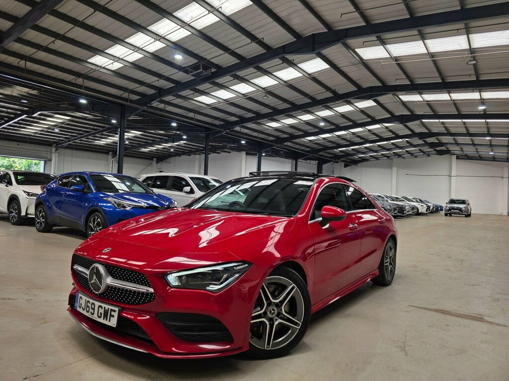 Mercedes-Benz CLA Class 2.0 Cla220 Amg Line Premium Plus Coupe 7G-dct Eu Red