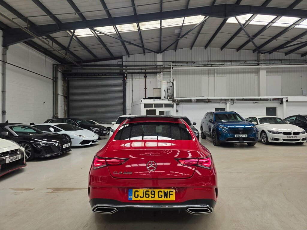 Mercedes-Benz CLA Class 2.0 Cla220 Amg Line Premium Plus Coupe 7G-dct Eu Red #3