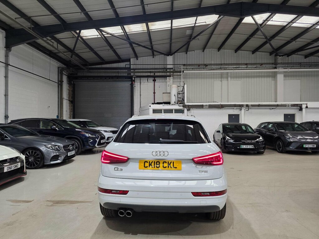 Audi Q3 2.0 Tdi S Line Edition S Tronic Quattro Euro 6 S CK18CKL White #4