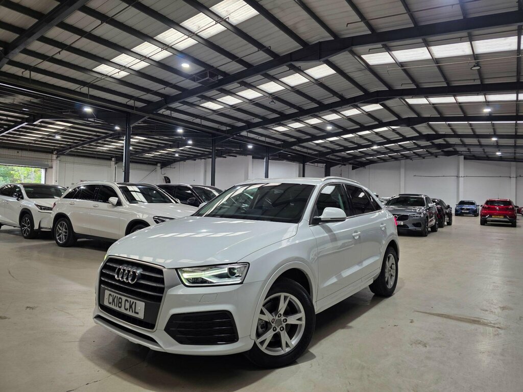 Audi Q3 2.0 Tdi S Line Edition S Tronic Quattro Euro 6 S White
