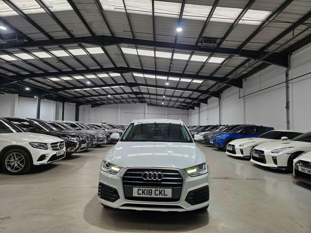 Audi Q3 2.0 Tdi S Line Edition S Tronic Quattro Euro 6 S CK18CKL White #2