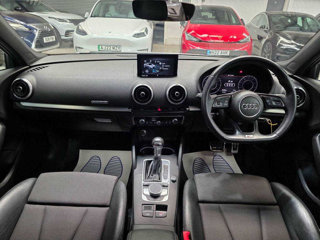 Audi A3 2.0 Tfsi 40 S Line S Tronic Quattro Euro 6 Ss 4 White #4