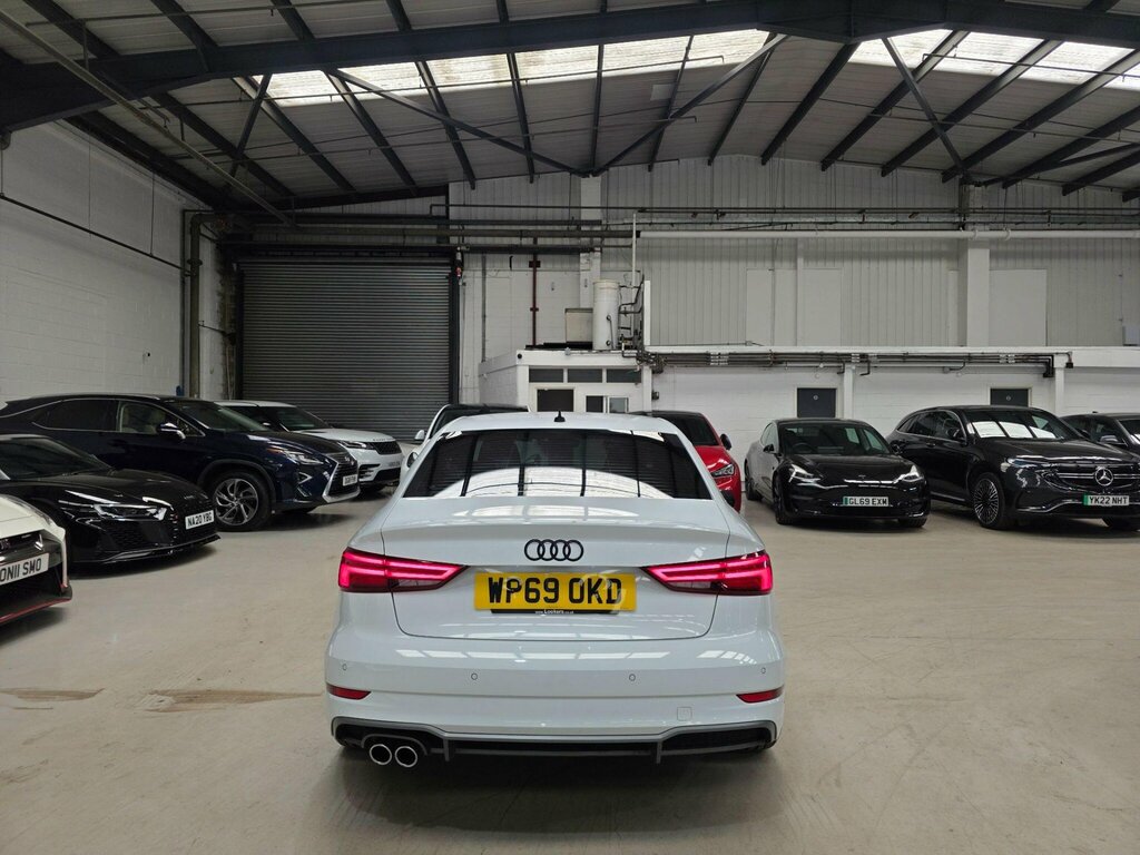 Audi A3 2.0 Tfsi 40 S Line S Tronic Quattro Euro 6 Ss 4 White #3