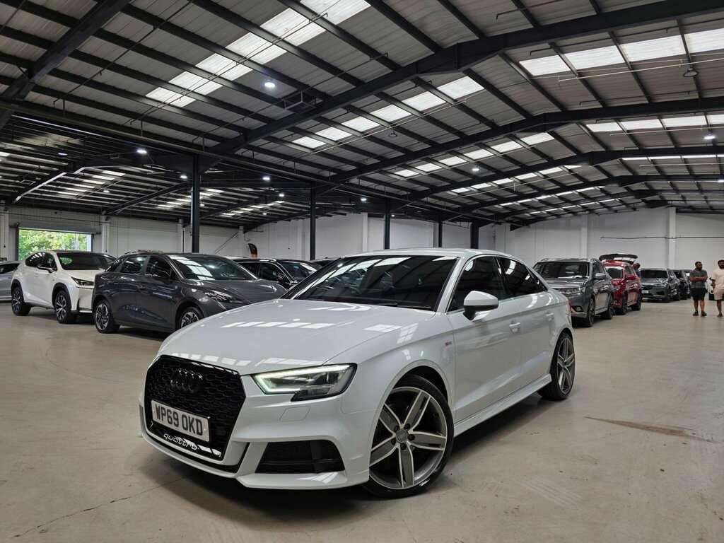 Audi A3 2.0 Tfsi 40 S Line S Tronic Quattro Euro 6 Ss 4 White
