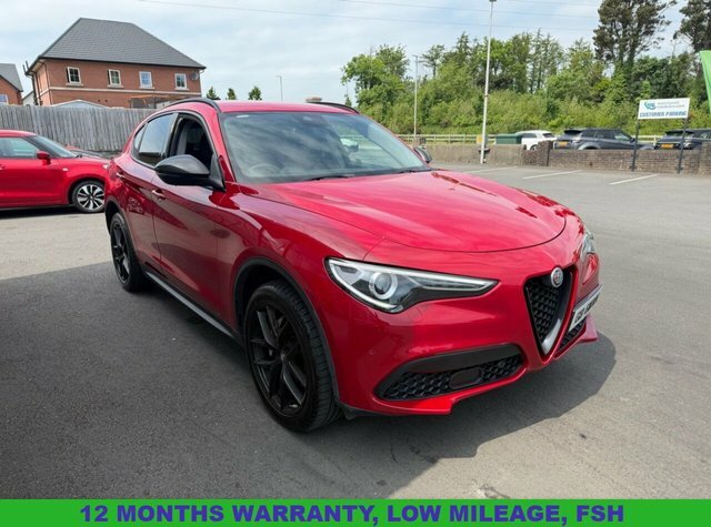 Alfa Romeo Stelvio 2.0T Nero Edizione Suv Q4 Awd Euro Red