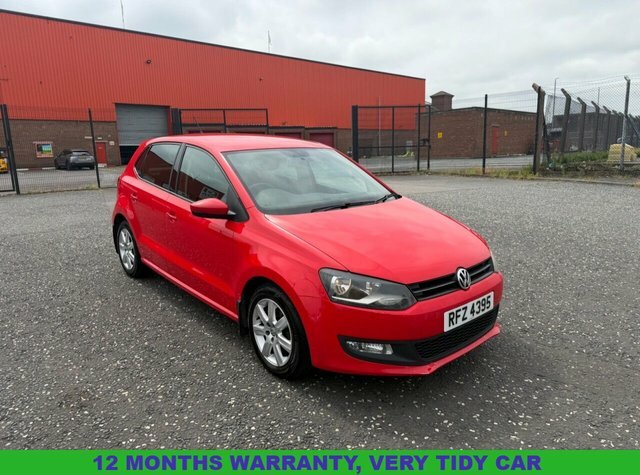 Volkswagen Polo 1.4 Match Edition Hatchback Euro Red
