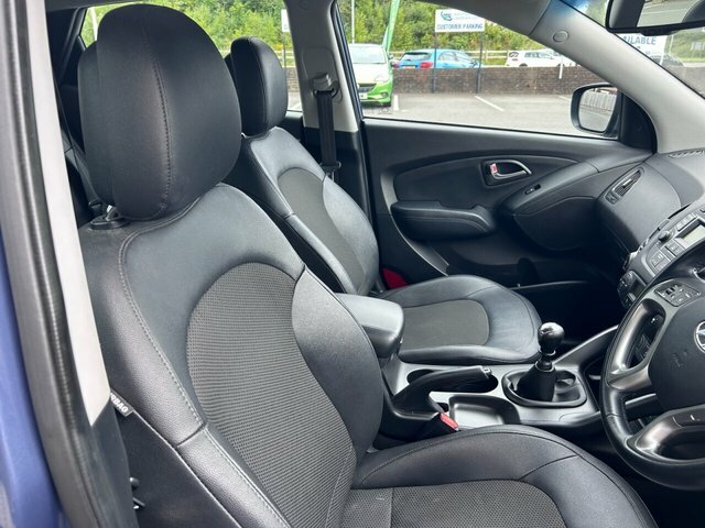 Hyundai Ix35 1.6 Gdi Se Sat Nav Blue Drive 133 Bhp Heated Se Blue #10