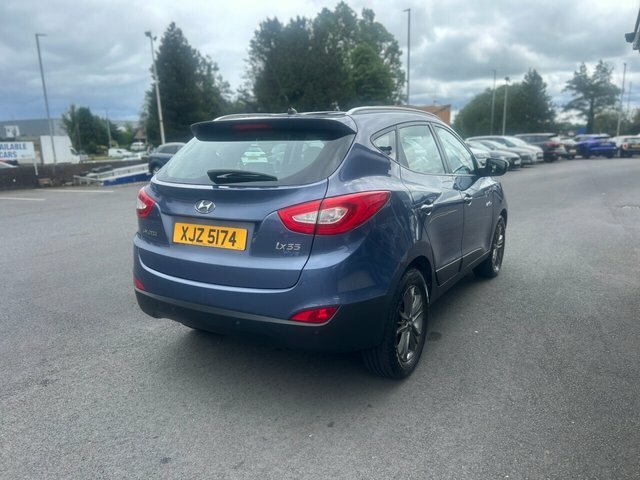 Hyundai Ix35 1.6 Gdi Se Sat Nav Blue Drive 133 Bhp Heated Se Blue #7