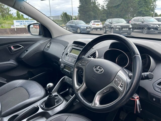 Hyundai Ix35 1.6 Gdi Se Sat Nav Blue Drive 133 Bhp Heated Se Blue #8