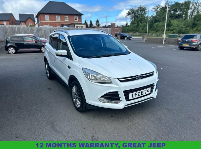 Ford Kuga 2.0 Tdci Titanium Suv 2Wd Euro 5 White