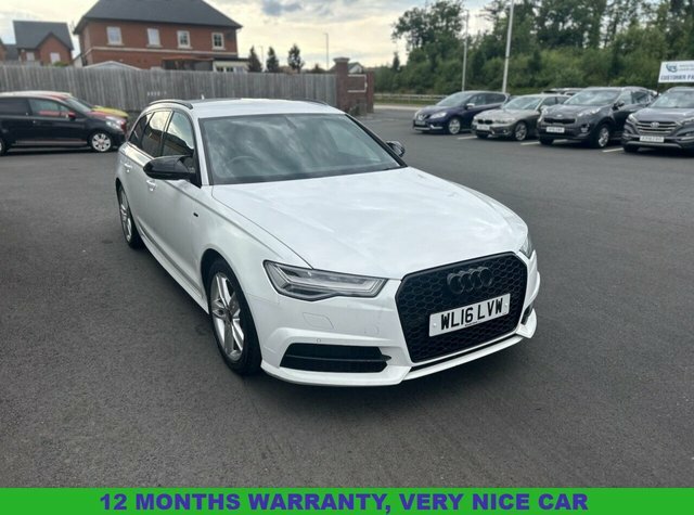 Audi A6 Avant 2.0 Tdi Ultra S Line Estate Euro White