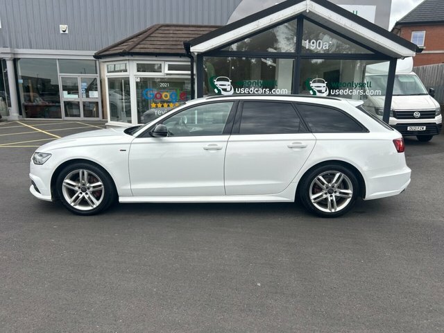 Audi A6 Avant 2.0 Tdi Ultra S Line Estate Euro White #4