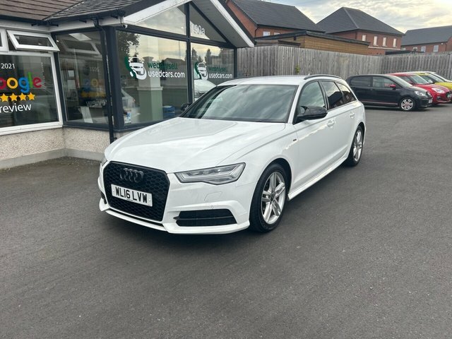 Audi A6 Avant 2.0 Tdi Ultra S Line Estate Euro White #3