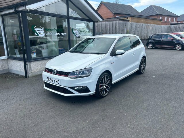 Volkswagen Polo 1.8 Tsi Bluemotion Tech Gti Hatchback D White #3