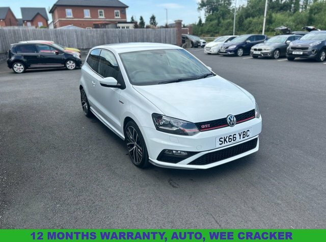 Volkswagen Polo 1.8 Tsi Bluemotion Tech Gti Hatchback D White