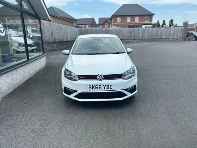 Volkswagen Polo 1.8 Tsi Bluemotion Tech Gti Hatchback D White #2