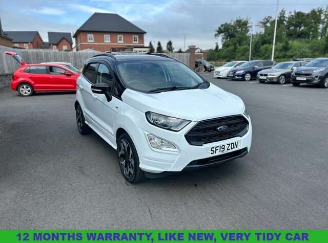 Ford Ecosport 1.0T Ecoboost Gpf St-line Suv Eu White