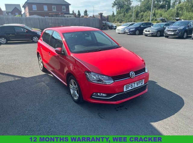 Volkswagen Polo 1.2 Tsi Match Edition Hatchback Red