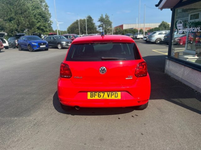 Volkswagen Polo 1.2 Tsi Match Edition Hatchback BF67VPD Red #6