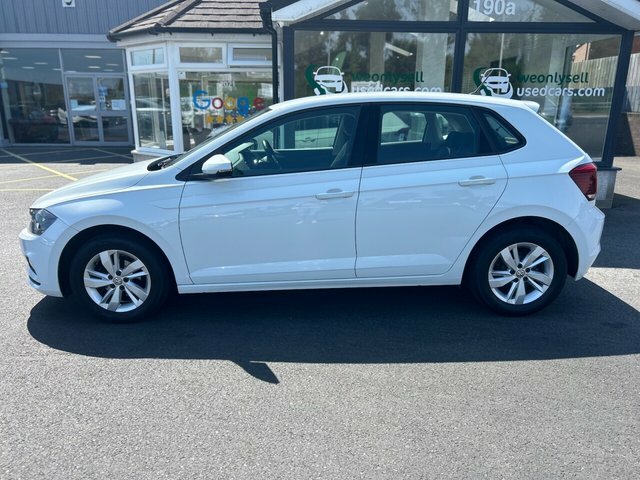 Volkswagen Polo 1.0 Evo Se Hatchback Euro 6 S S White #4