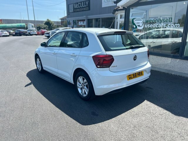 Volkswagen Polo 1.0 Evo Se Hatchback Euro 6 S S White #5