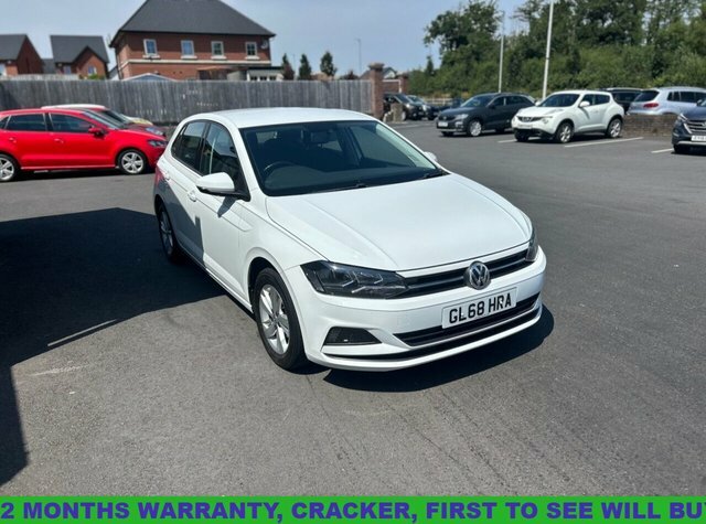 Volkswagen Polo 1.0 Evo Se Hatchback Euro 6 S S White
