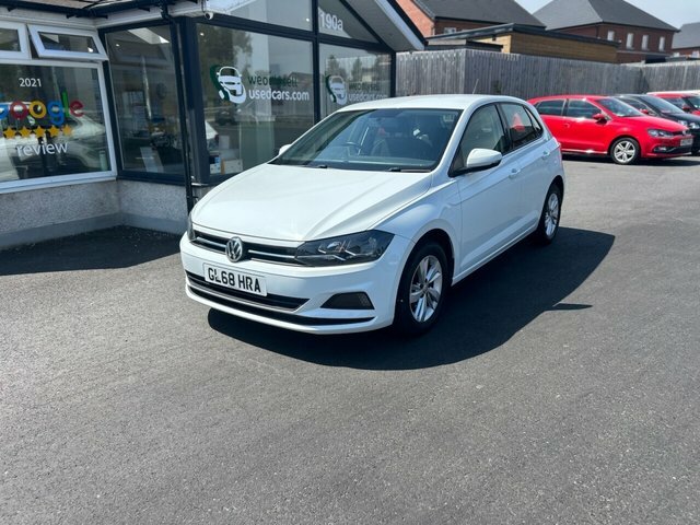 Volkswagen Polo 1.0 Evo Se Hatchback Euro 6 S S White #3