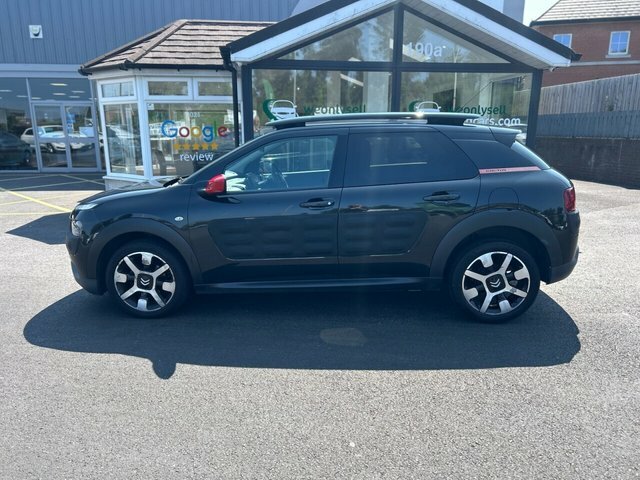 Citroen C4 Cactus 1.6 Bluehdi Flair Hatchback Euro Black #4