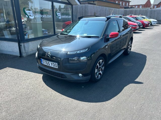 Citroen C4 Cactus 1.6 Bluehdi Flair Hatchback Euro Black #3