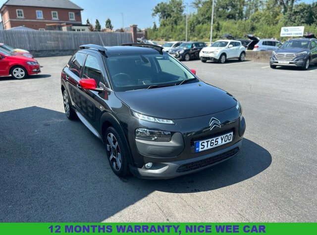 Citroen C4 Cactus 1.6 Bluehdi Flair Hatchback Euro ST65YOO Black