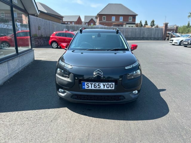 Citroen C4 Cactus 1.6 Bluehdi Flair Hatchback Euro Black #2