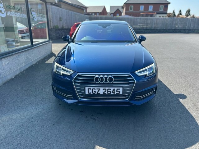 Audi A4 2.0 Tdi Ultra Sport Saloon Euro Blue #2