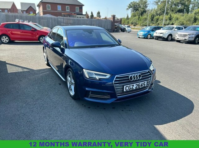 Audi A4 2.0 Tdi Ultra Sport Saloon Euro Blue