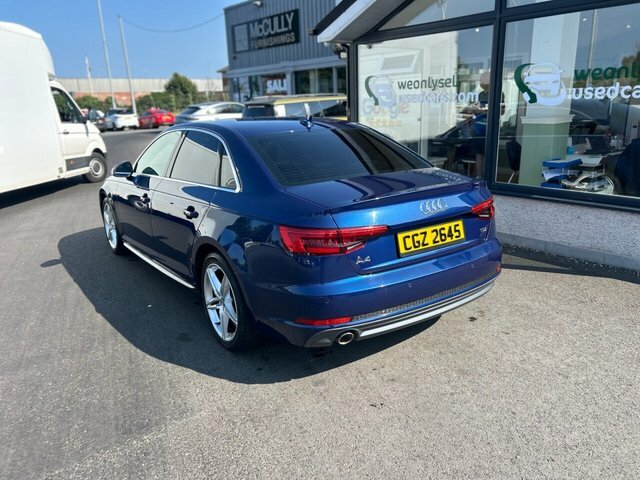 Audi A4 2.0 Tdi Ultra Sport Saloon Euro Blue #5