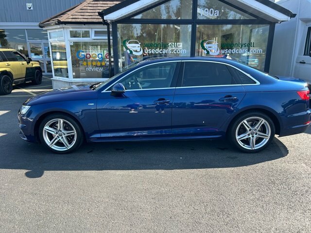Audi A4 2.0 Tdi Ultra Sport Saloon Euro Blue #4