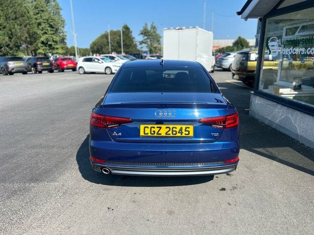 Audi A4 2.0 Tdi Ultra Sport Saloon Euro Blue #6