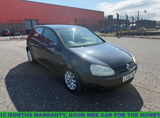 Volkswagen Golf 1.6 Fsi Match Hatchback 159 G K Black