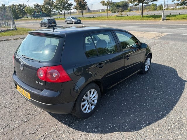 Volkswagen Golf 1.6 Fsi Match Hatchback 159 G K Black #6