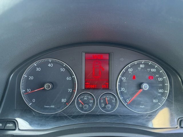 Volkswagen Golf 1.9 Tdi Match Black #13