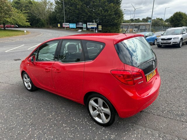 Vauxhall Meriva 1.4I Tech Line Mpv Euro 6 100 P Red #5