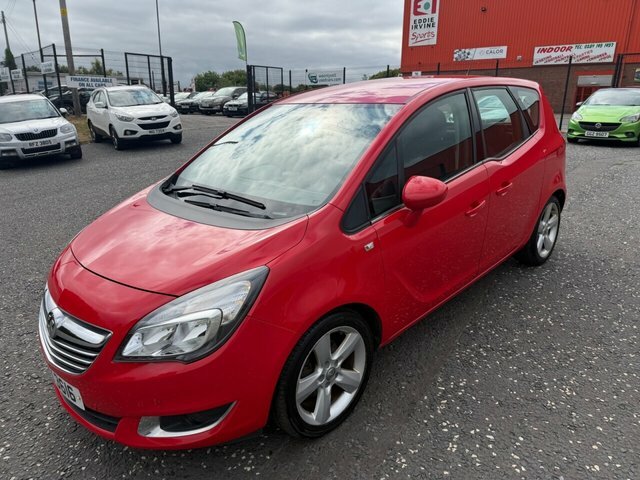 Vauxhall Meriva 1.4I Tech Line Mpv Euro 6 100 P Red #3