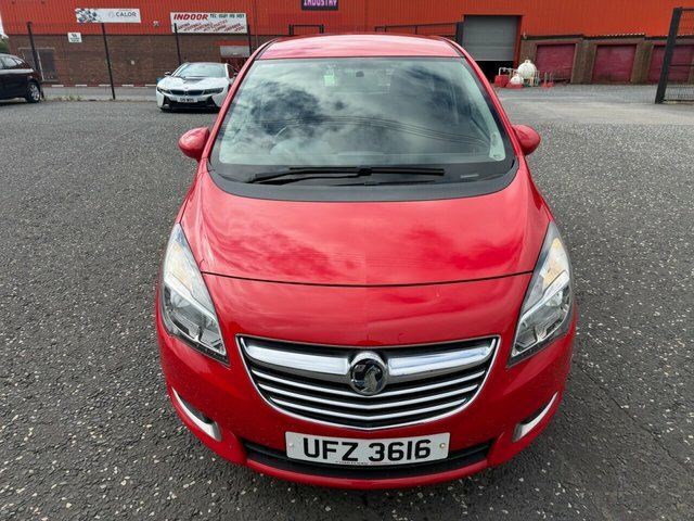 Vauxhall Meriva 1.4I Tech Line Mpv Euro 6 100 P Red #2