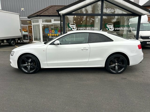 Audi A5 1.8 Tfsi Black Edition Coupe Multitroni Black #3