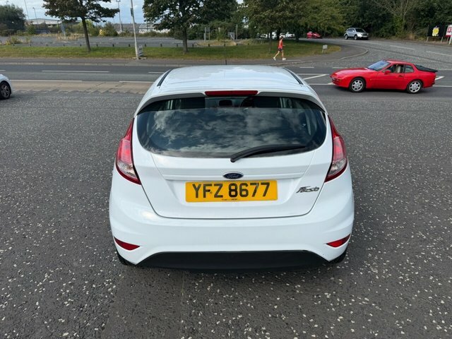 Ford Fiesta 1.25 Zetec Hatchback Euro 6 82 White #6