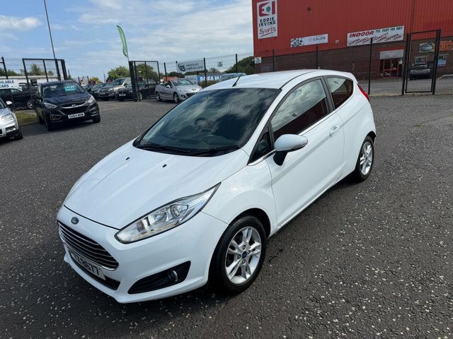 Ford Fiesta 1.25 Zetec Hatchback Euro 6 82 White #3