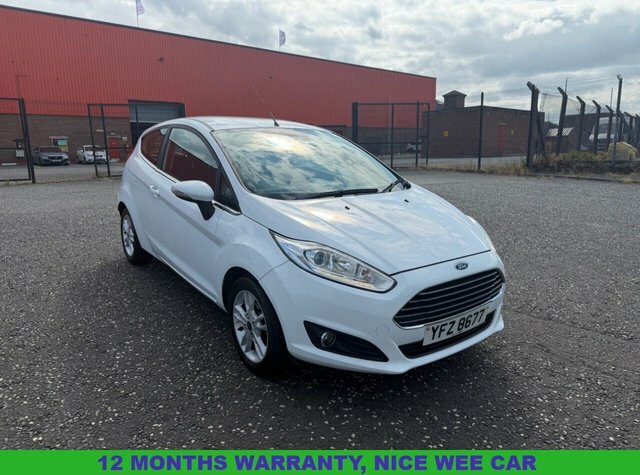 Ford Fiesta 1.25 Zetec Hatchback Euro 6 82 White