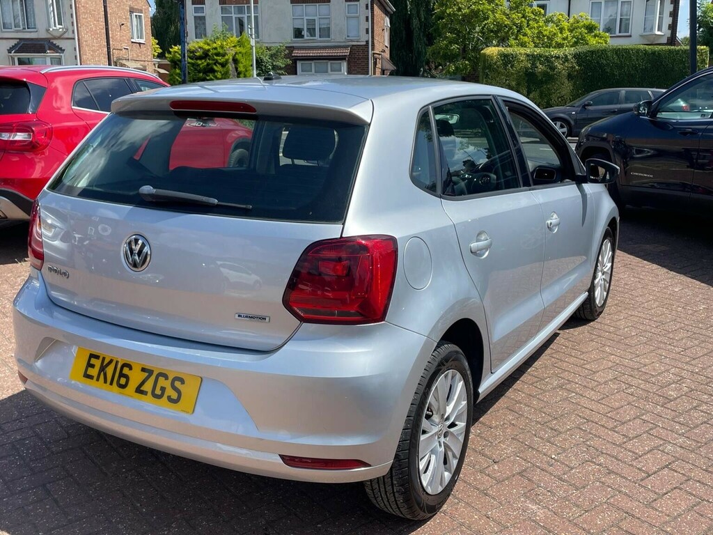 Volkswagen Polo 1.0 Bluemotion Tech Se Euro 6 Ss 201616 EK16ZGS Silver #6
