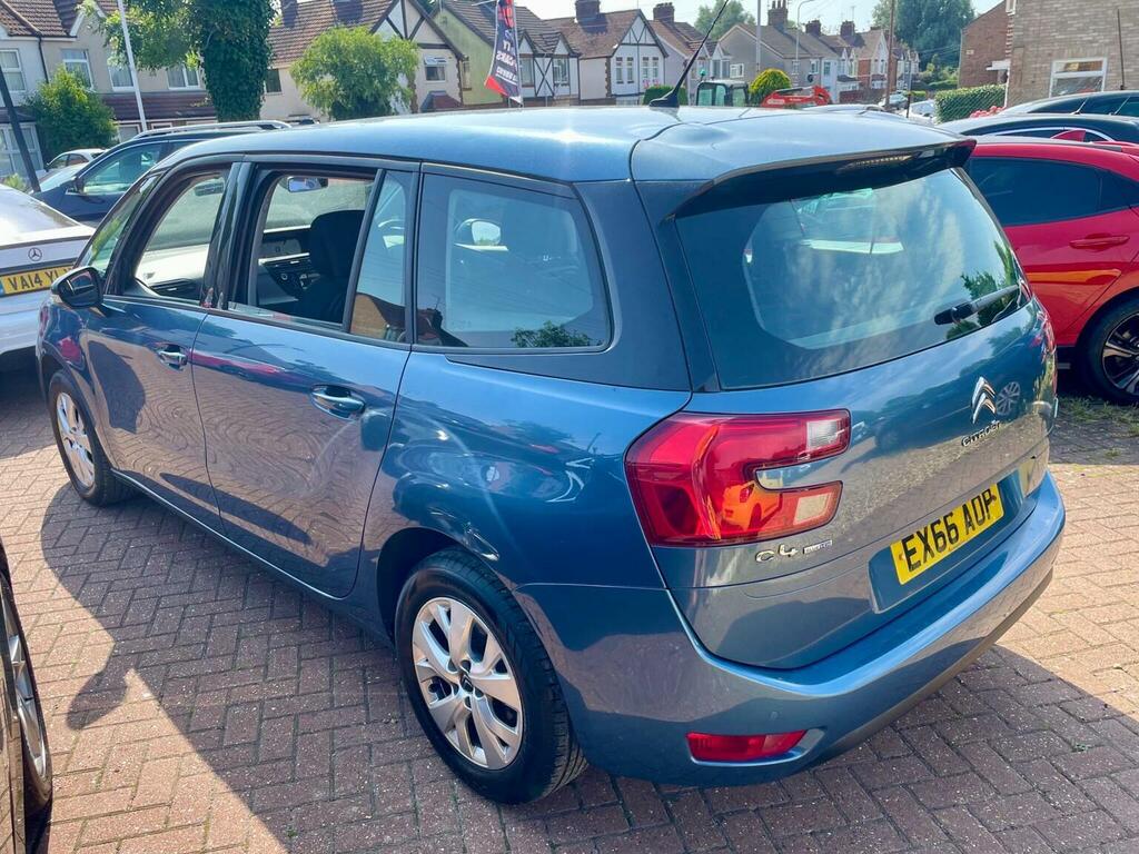 Citroen Grand C4 Picasso 1.6 Bluehdi Vtr Euro 6 Ss 201666 EX66AOP Blue #4