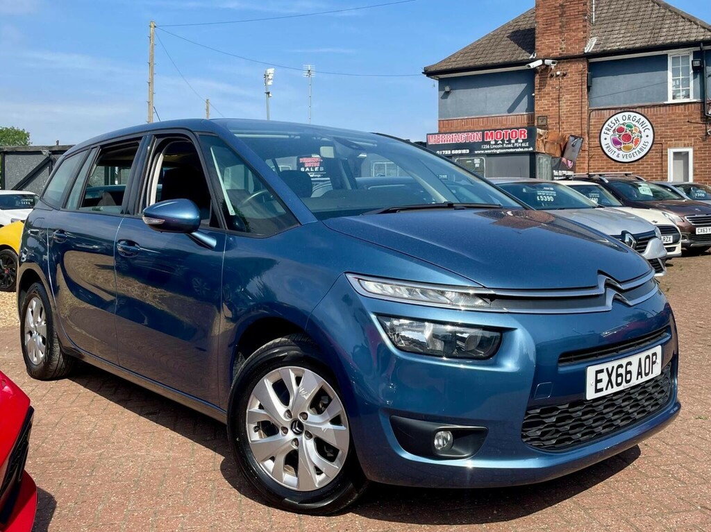Citroen Grand C4 Picasso 1.6 Bluehdi Vtr Euro 6 Ss 201666 EX66AOP Blue