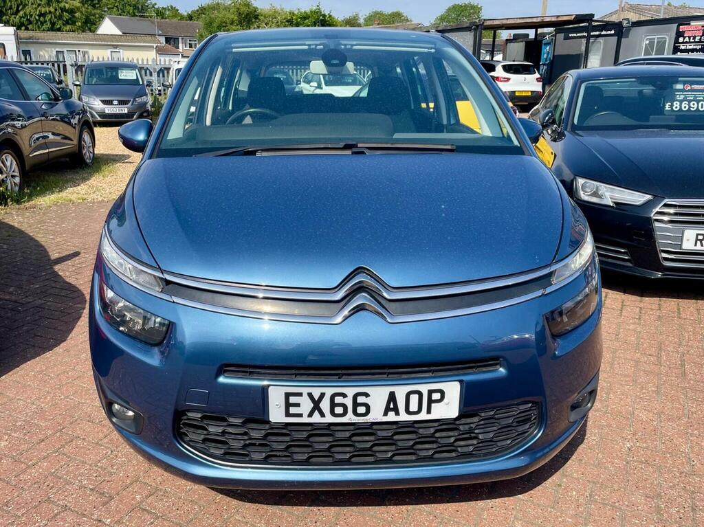 Citroen Grand C4 Picasso 1.6 Bluehdi Vtr Euro 6 Ss 201666 EX66AOP Blue #2
